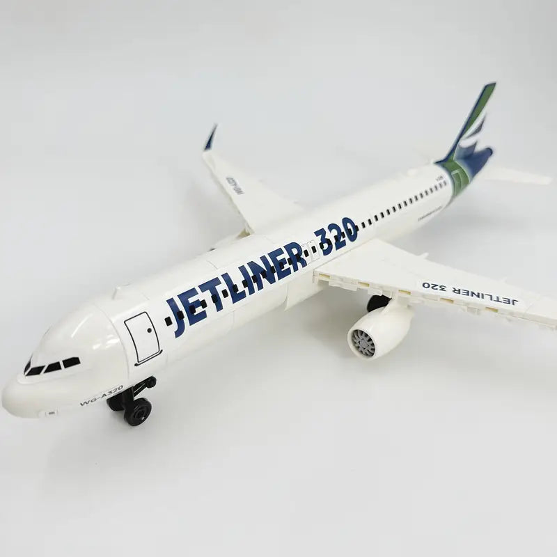 WIBU0009 | Unbranded | Jetliner 320  Building Blocks 133 pcs