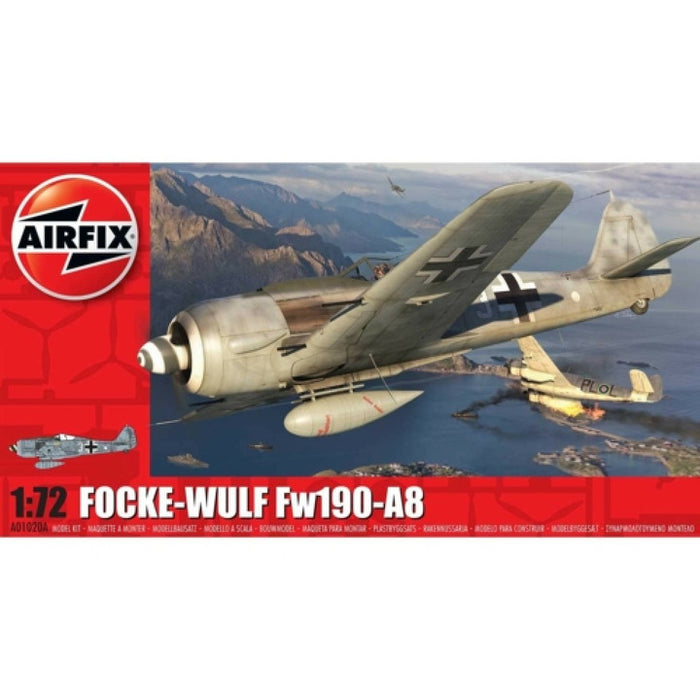 A01020A | Airfix 1:48 |  Airfix kit - FOCKE-WULF FW190A-8 (PLASTIC KIT