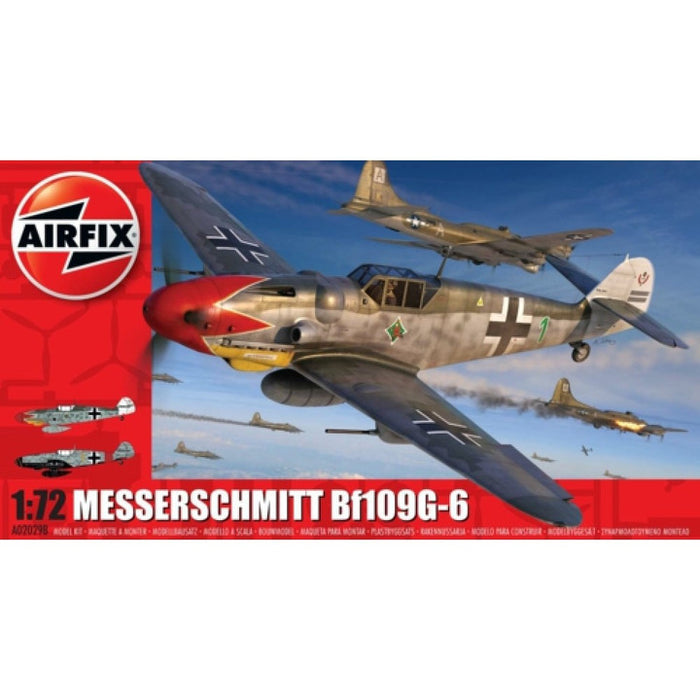 A02029B | Airfix 1:72 |  Airfix kit - Messerschmitt BF109G-6 (PLASTIC KIT)