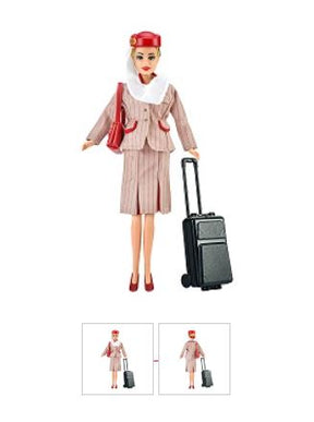 10135131 | Toys | Emirates Cabin Crew Doll - Blonde