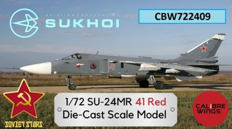 CW722409 | Calibre Wings 1:72 | SU-24MR Russian AF 41 red
