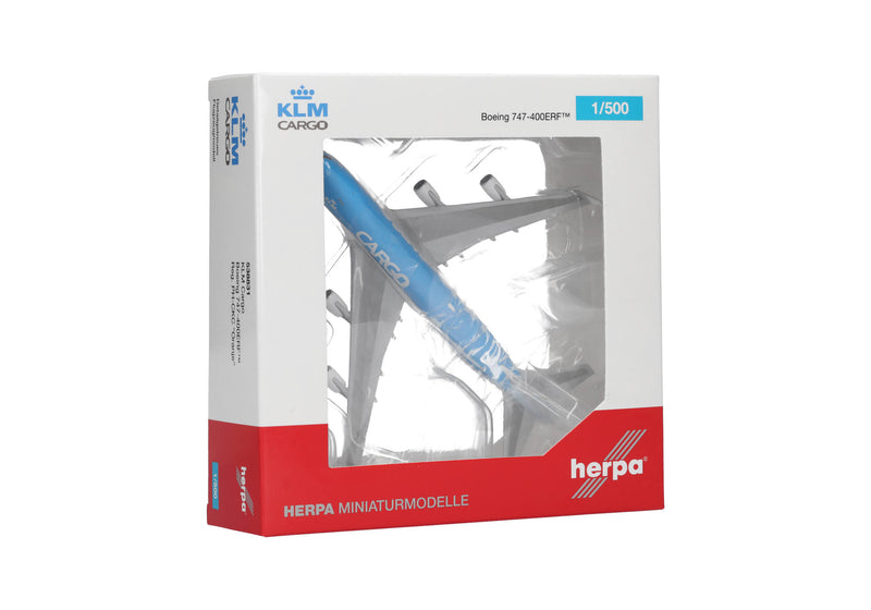538831 | Herpa Wings 1:500 | Boeing 747-400ERF KLM Cargo – PH-CKC Oranje