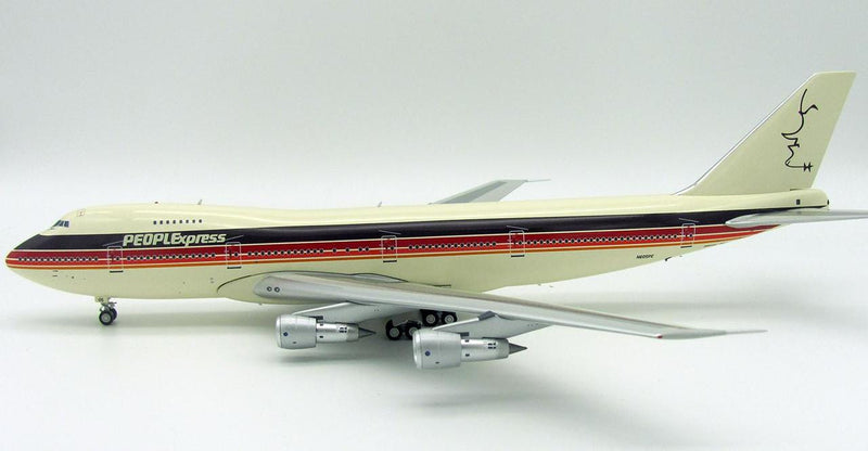 IF742PE001 | InFlight200 1:200 | Boeing 747-200 People Express N605PE, 'Bob Hope' (with stand)