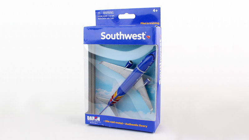 RT8184-1 | Toys Toys | Boeing 737-800 Southwest Airplane (die-cast/plastic)