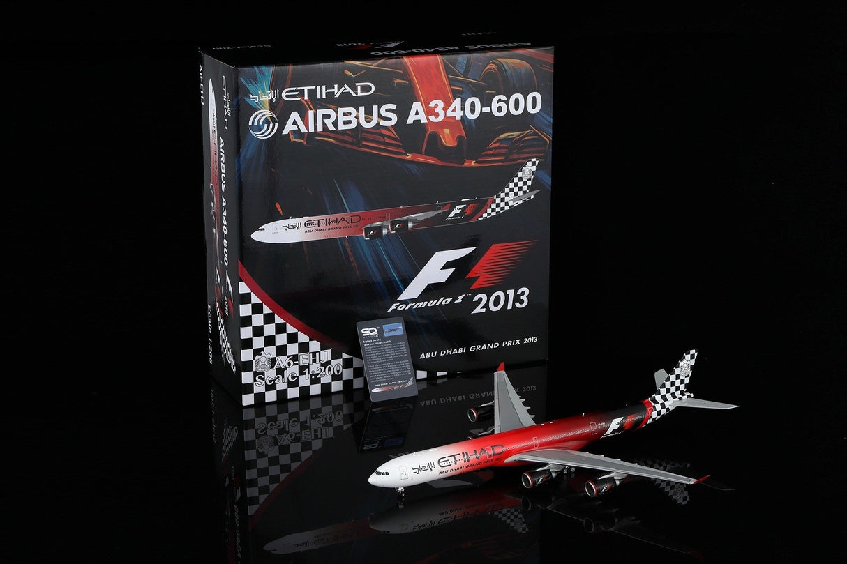 L2169 | SQ Wings 1:200 | A340-600 Etihad Airways A6-EHJ ABU DHABI GRAND PRIX 2013