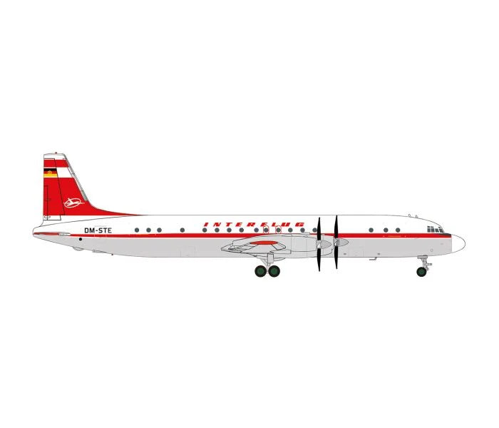 538800 | Herpa Wings 1:500 | Ilyushin IL-18 Interflug DM-STE