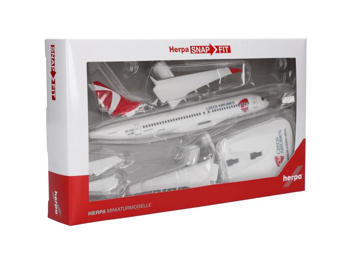 614733 | Herpa snap-fit 1:200 |Airbus A220-300 CAS OK-FYD