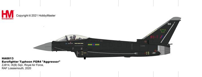 HA6613 | Hobby Master Military 1:72 | Eurofighter Typhoon FGR.4 RAF 9 Squadron ZJ914