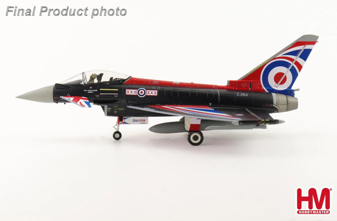 HA6629B | Hobby Master Military 1:72 | Eurofighter Typhoon Blackjack ZJ914, RAF, 2021