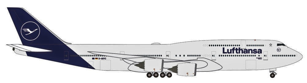 531283-001 | Herpa Wings 1:500 | Boeing 747-8 Lufthansa Intercontinental – D-ABYC Sachsen