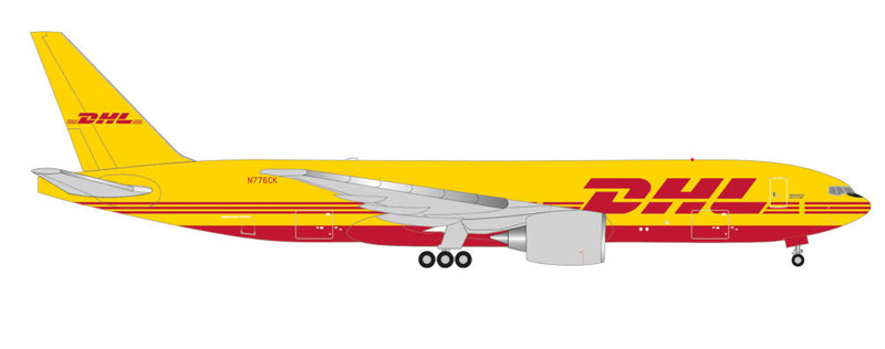 537032-001 | Herpa Wings 1:500 | Boeing 777F DHL Aviation – N776CK