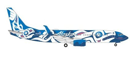 537643 | Herpa Wings 1:500 | Boeing 737-800 Alaska Airlines Xáat Kwáani (Salmon People) – N559AS