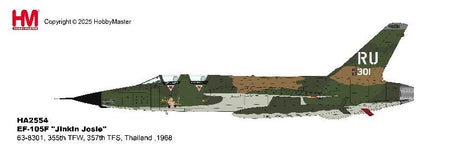 HA2554 | Hobby Master 1:72 | "EF-105F ""Jinkin Josie"" 63-8301, 355th TFW, 357th TFS, Thailand ,1968" | is due February 2025