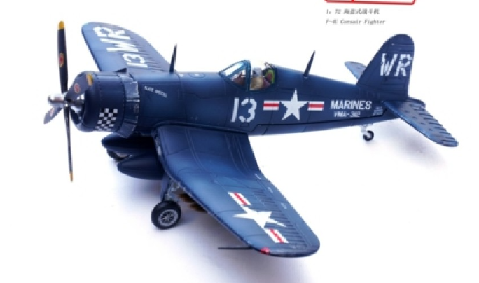 PAN14619LC | Panzerkampf 1:72 | F-4U-4 BU.NO. 97208 WR13 of VMF 312 USS Bataan, May 1952 | is due February 2026