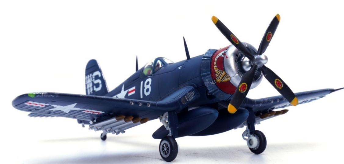 PAN14619LD | Panzerkampf 1:72 | F4U-4 Corsair, VMF-323 "Death Rattlers" USS Sicily, June 1951. | is due February 2026