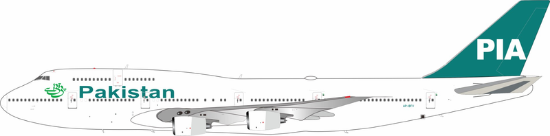 IF743PIA0826 | Inflight200 | Boeing 747-367 PIA Pakistan International AP-BFV with stand | is due May 2026
