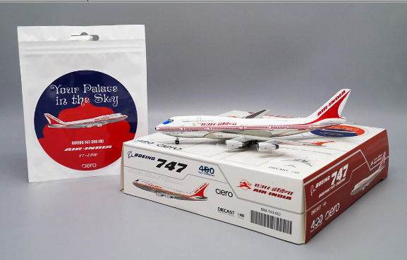 BB4-743-002 | Big Bird 1:400 | Boeing 747-300 Air India VT-EPW