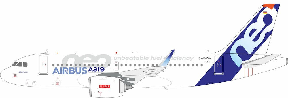 IF319HNEO | InFlight200 1:200 | Airbus A319neo Airbus House Colors D-AVWA | is due April 2025