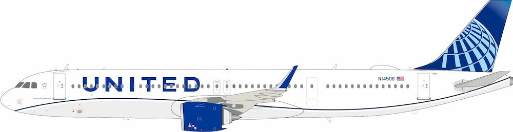 IF321UA0825 | InFlight200 1:200 | Airbus A321neo United Airlines N14506 | is due April 2025