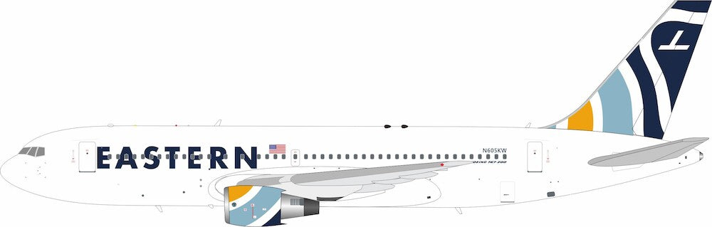 IF762EA0725 | InFlight200 1:200 | Boeing 767-266ER Eastern Air Lines N605KW | is due April 2025