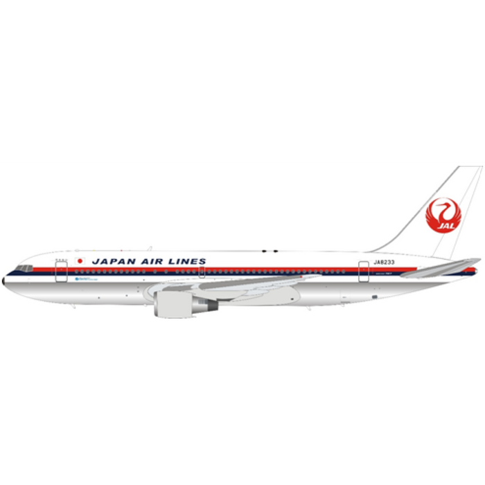 JF-767-2-001P | JFox Models 1:200 | Boeing 767-246 JAL JA8233 (with stand)