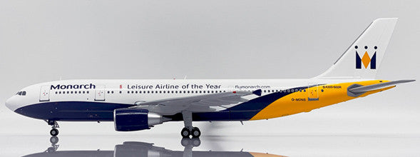 LH2318 | JC Wings 1:200 | Airbus A300-600R Monarch Airlines Leisure Airline of the Year Reg: G-MONS