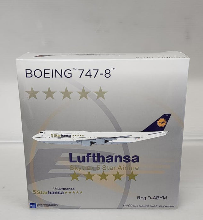 NG78011 | NG Models 1:400 | Boeing 747-8 Lufthansa D-ABYM, '5 Starhansa'