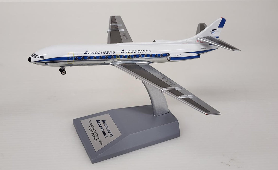 IF210AR1223P | InFlight200 1:200 | Caravelle 6 LV-III Aerolineas Argentina with stand