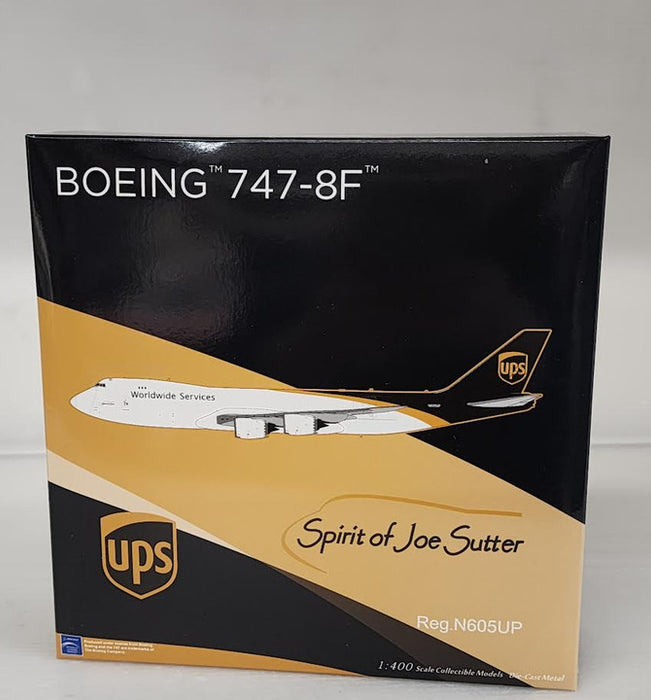 NG78026 | NG Models 1:400 | Boeing 747-8F Atlas Air UPS N605UP 'Spirit of Joe Sutter'