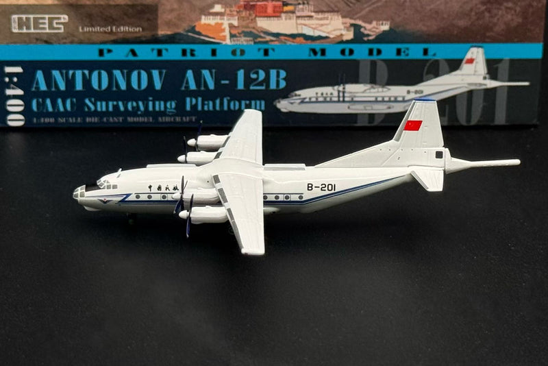PT-400-022 | Patriot Models 1:400 | Antonov An-12 CAAC | is due July 2026