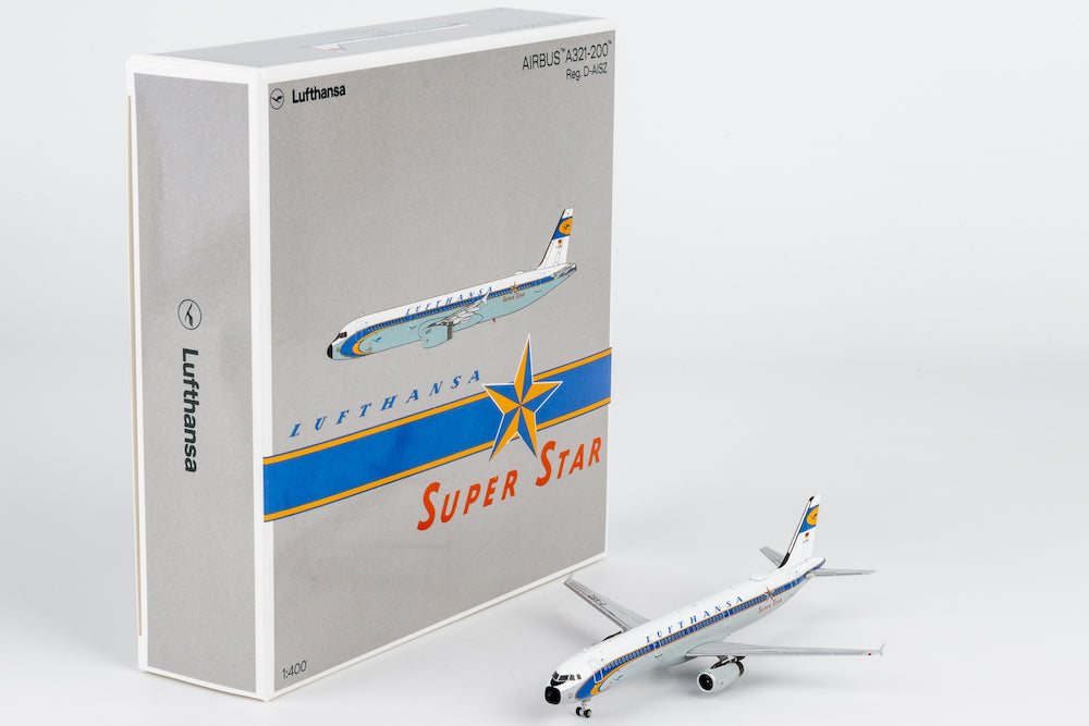 NG13160 | NG Models 1:400 | Airbus A321-200 Lufthansa D-AISZ (Super Star heritage livery)