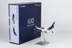Die-cast metal 1:400 scale Lufthansa Boeing 747-8i model airplane.