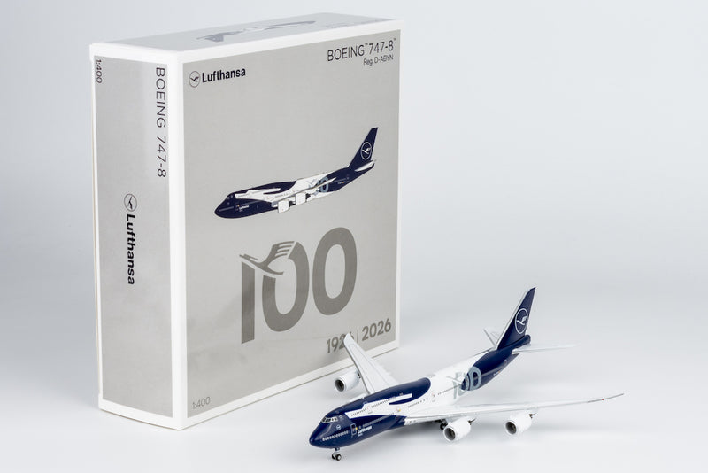 NG78046 | NG Models 1:400 | Boeing 747-8i Lufthansa D-ABYN 100 Years Anniversary
