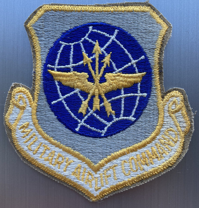 PATCH23 | ARD Souvenirs Patches | 80mm Embroidered Patch - Military Airlift Command.