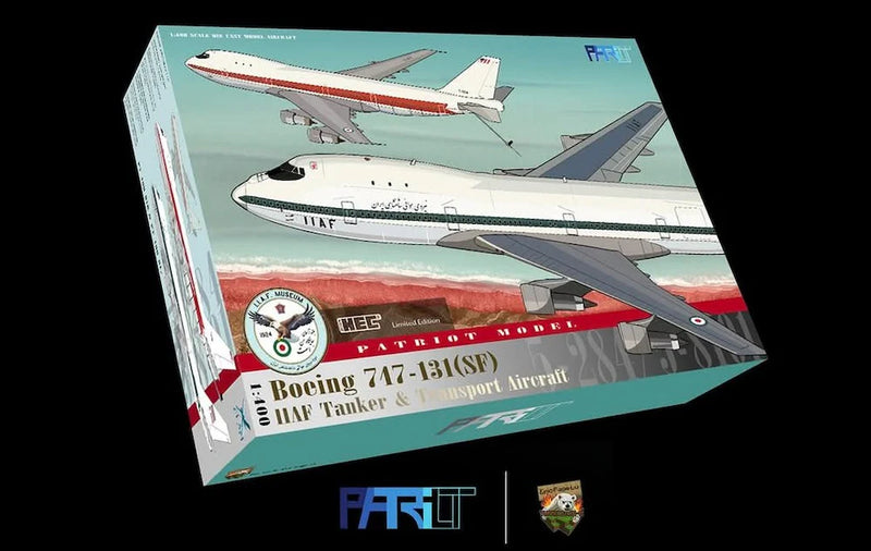 PT-400-016FD & PT-400-017FD | Patriot Models 1:400 | Boeing 747-100 IIAF Twin Pack Flaps Down