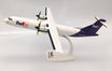 Scale 1:100 model airplane of an ATR-72 in FedEx EI-GUL livery.