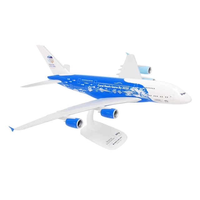PPC Models 1:200 Airbus A380 Hi Fly Save the Coral Reefs model.