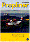 Propliner Annual 2026 bookazine cover featuring classic aircraft design