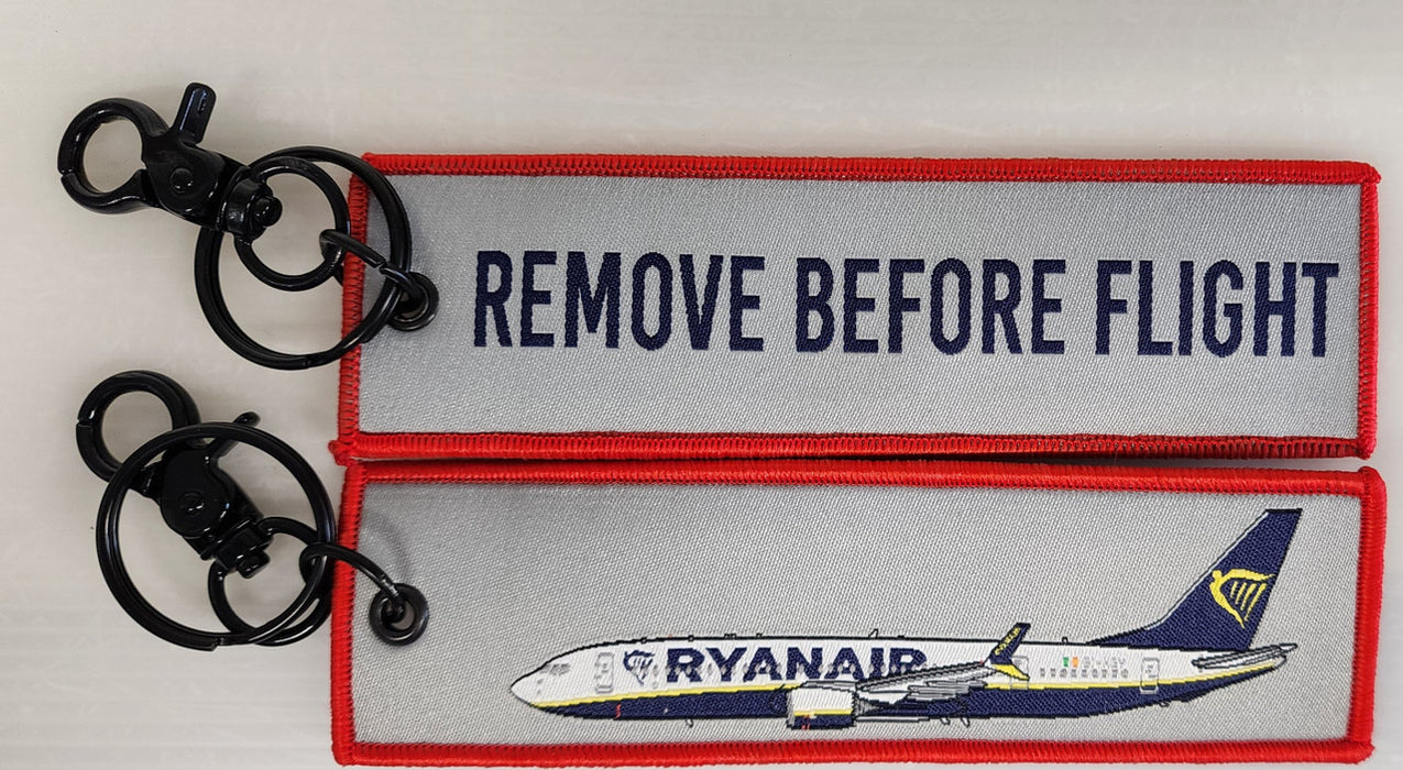 RBFRYAN737 | Gifts Key Rings | Key Tag - Ryanair 737