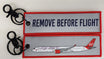 RBFVIRGINA350 | Gifts Key Rings | Remove Before Flight | Virgin Atlantic A350