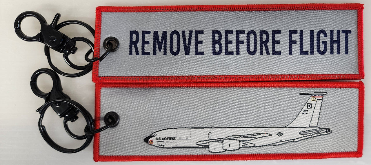 RBFUSAFKC135R | Gifts Key Rings | Key Tag - USAF KC135R 'Mildenhall'