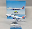 British Airways Boeing 747-400 Chatham Dockyard livery die-cast model airplane.