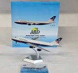 ARD4BA22FD | ARD Models 1:400 | Boeing 747-200 British Airways G-BDXB 'Landor' (Flaps Down)