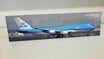 Boeing 747-400 die-cast model aircraft in KLM livery at 1:250 scale.