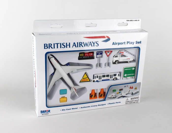 RT6001 | Daron Toys | Airport Play Set - British Airways