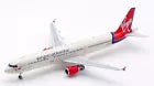 B-321-VR-ATH | Blue Box 1:200 | Airbus A321-211 Virgin Atlantic Airways G-VATH with stand