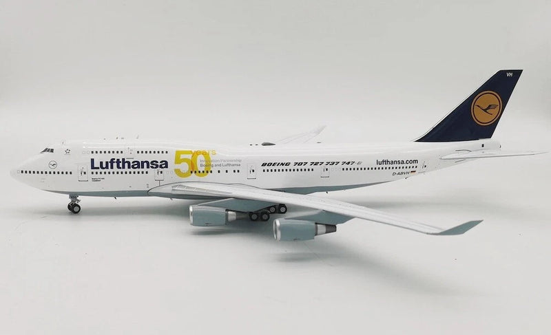 JF7474061 | JFox Models 1:200 | Boeing 747-400 Lufthansa 50 D-ABVH **PRE OWNED**