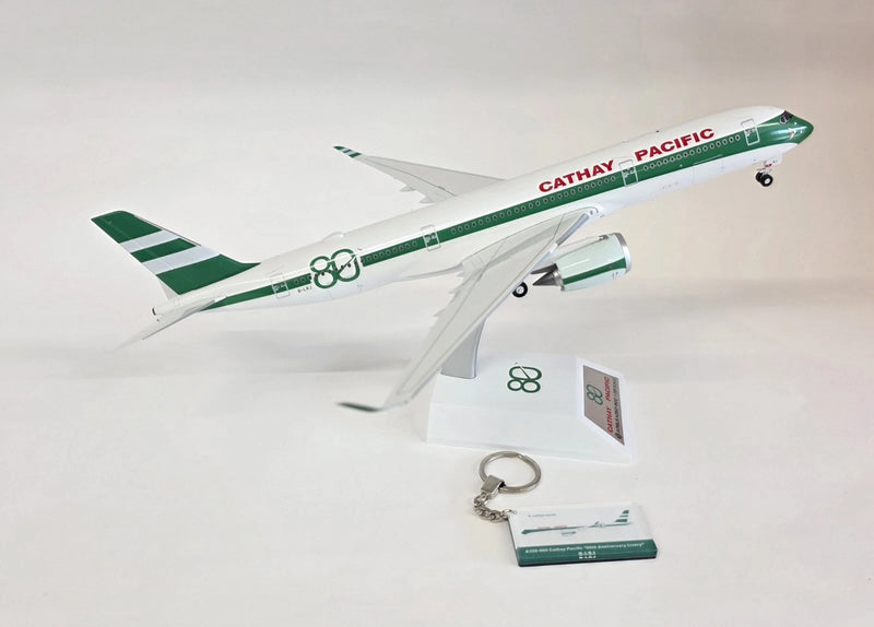 WB-A350-9-024 | Jfox Models 1:200 | Airbus A350-900 Cathay Pacific 80th Anniversary Livery B-LRJ