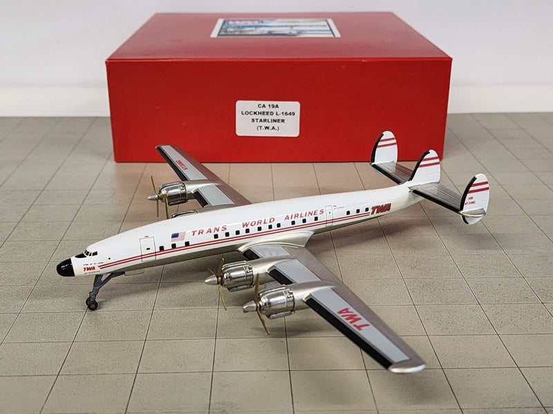 WM040A | Western Models 1:200 | L-1649 Starliner TWA N7306C (without tip tanks)