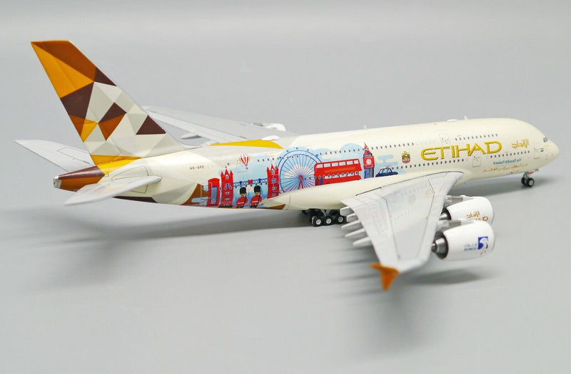 XX4277 | JC Wings 1:400 | Airbus A380 Etihad A6-APE, 'Choose the UK'
